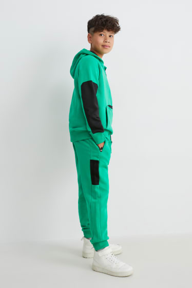 Kinderen: jongens - Joggingbroek - groen
