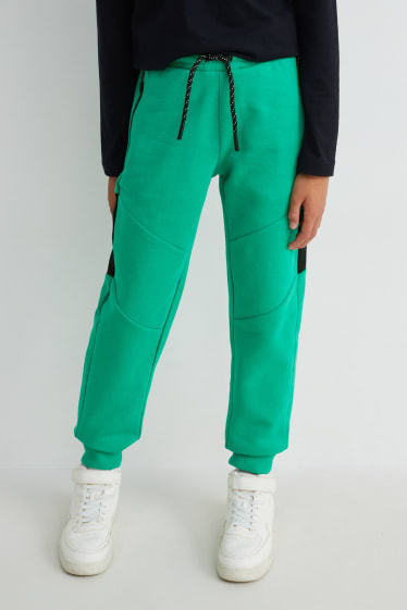 Kinderen: jongens - Joggingbroek - groen