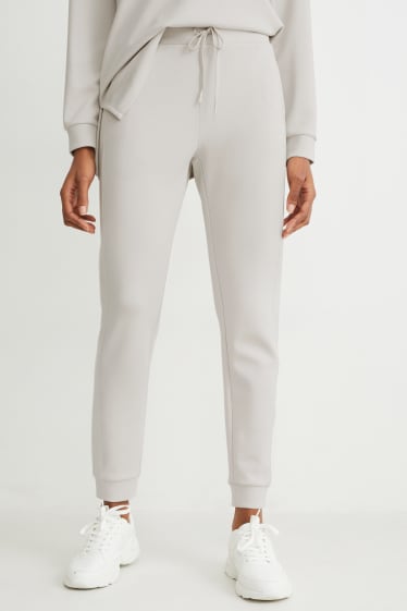 Mujer - Pantalón de deporte básico - crema