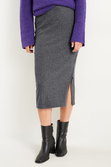 Donna - Gonna - grigio scuro