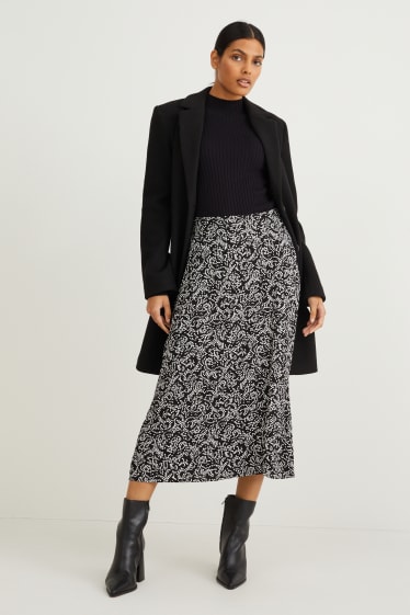Dona - Faldilla - negre/blanc