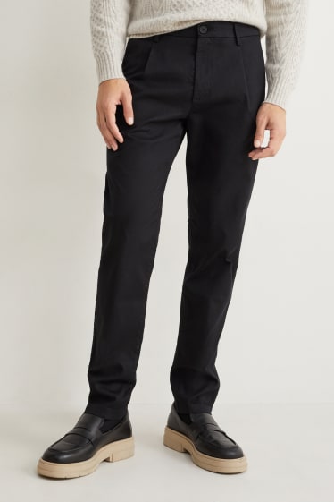 Uomo - Pantaloni chino - nero