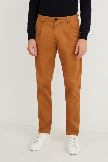 Uomo - Pantaloni chino - havana