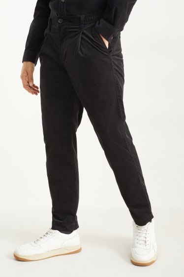 Home - Xinos de pana - tapered fit - negre