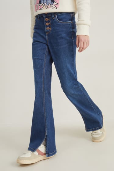 Nena - Flared jeans - LYCRA® - texà blau fosc