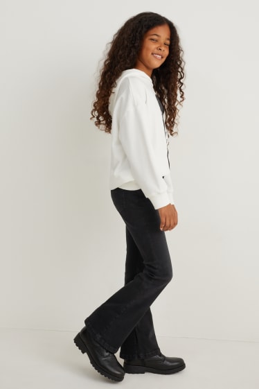 Nena - Flared jeans - texà gris fosc