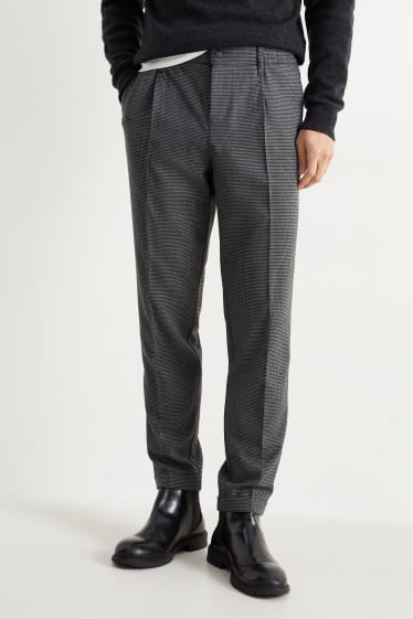 Herren - Chino - Tapered Fit - dunkelgrau