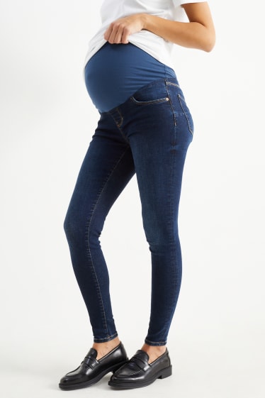 Damen - Umstandsjeans - Skinny Jeans - LYCRA® - jeansblau