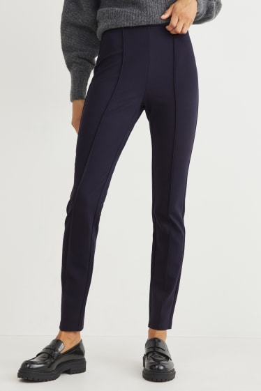 Donna - Leggings - blu scuro