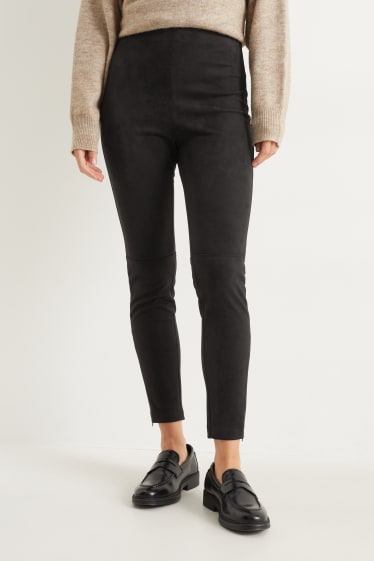 Femmes - Legging - synthétique - noir