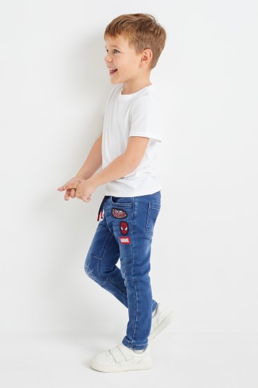 Kinder Buben - Spider-Man - Regular Jeans - Thermojeans - jeansblau