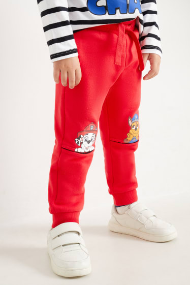 Kinder Buben - PAW Patrol - Jogginghose - rot