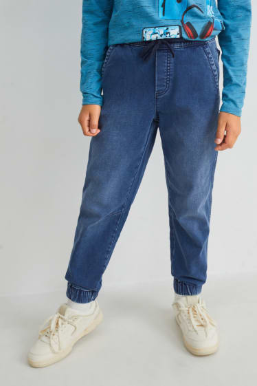 Dětské - Relaxed jeans - džíny - modré