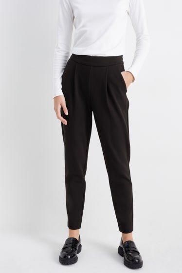 Femmes - Pantalon en jersey - noir