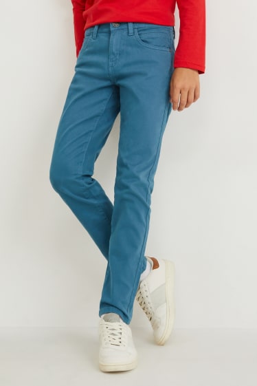 Enfants garçons - Pantalon - bleu pétrole