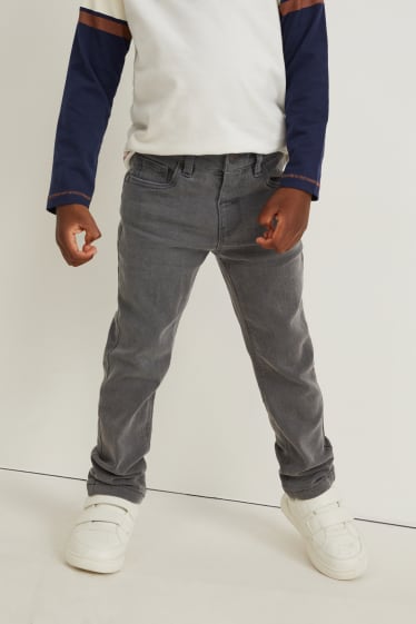 Kinder Jungen - Multipack 2er - Slim Jeans - dunkeljeansblau