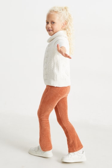 Kinder Mädchen - Leggings - braun