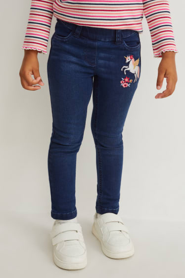 Nena - Unicorn - jegging jeans - texà blau