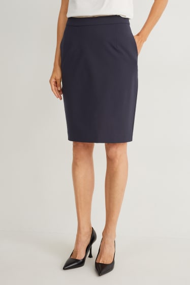 Dona - Faldilla formal - Mix & Match - blau fosc