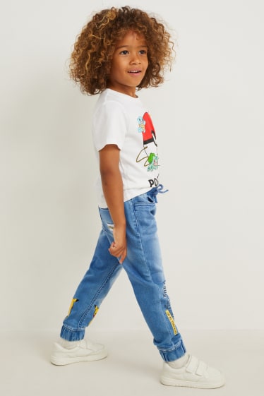 Kinder Buben - Pokémon - Straight Jeans - jeansblau