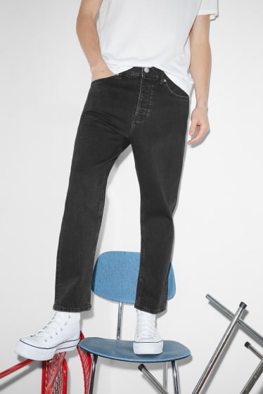 Herren - Regular Jeans - LYCRA® - dunkeljeansgrau