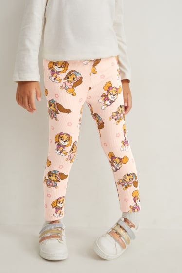 Kinderen: meisjes - Paw Patrol - legging - roze