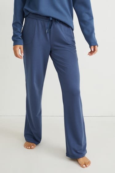 Damen - Funktionshose - Yoga - 4 Way Stretch - dunkelblau