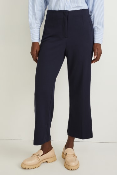 Femmes - Jupe-culotte - high waist - bleu foncé