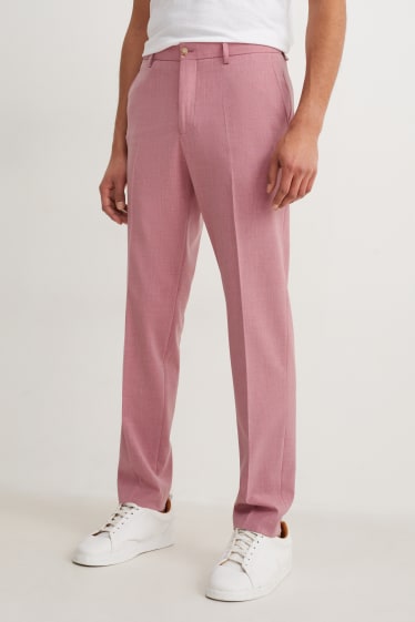 Herren - Baukasten-Hose - Slim Fit - Flex - Stretch - pink