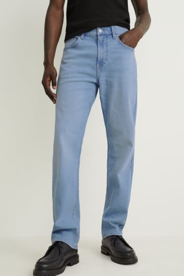 Hommes - Straight jean - LYCRA® - jean bleu clair
