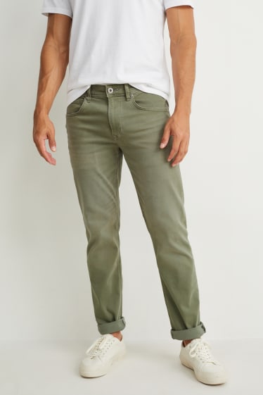 Uomo - Slim jeans - Flex - COOLMAX® - jeans verde