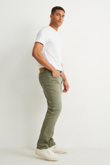 Uomo - Slim jeans - Flex - COOLMAX® - jeans verde
