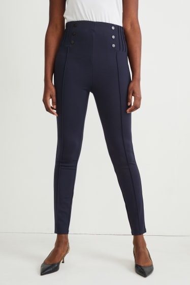 Damen - Leggings - dunkelblau