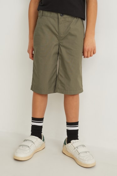 Nen - Pantalons curts - verd fosc