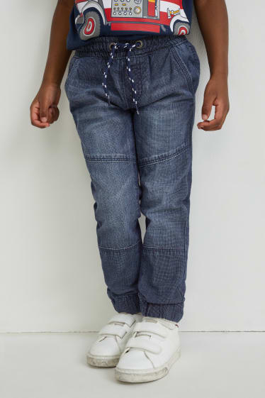 Enfants garçons - Slim jean - bleu foncé