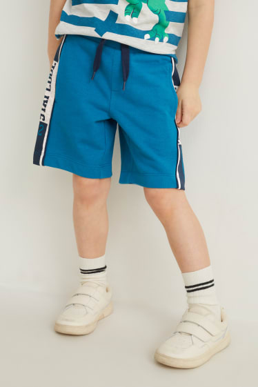 Kinder Buben - Sweat-Bermudas - blau