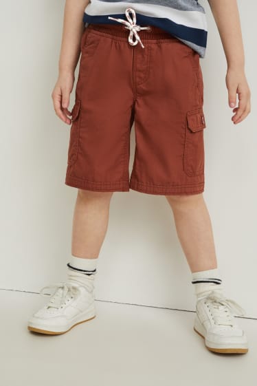 Enfants garçons - Short cargo - marron