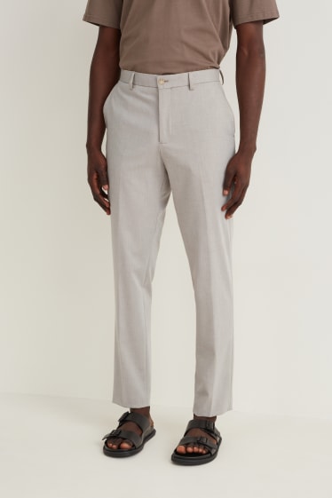 Herren - Baukasten-Hose - Slim Fit - beige