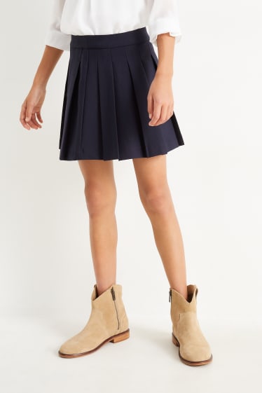 Enfants filles - Jupe - bleu foncé