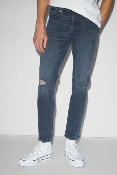 Hommes - Skinny jean - LYCRA® - jean bleu