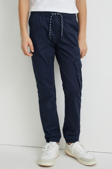 Children Boys - Trousers - dark blue