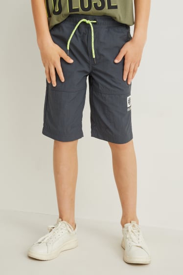 Nen - Pantalons curts - gris fosc