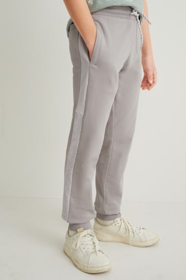Kinder Buben - Jogginghose - beige