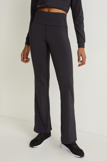 Femmes - Legging de sport - fitness - matière recyclée - noir
