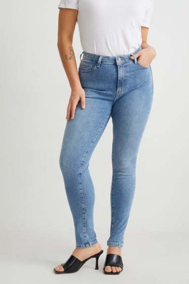 Mujer - Curvy jeans - high waist - skinny fit - LYCRA® - vaqueros - azul claro