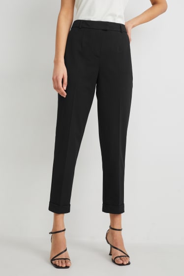 Femmes - Blazer de costume - regular fit - 4 Way Stretch - noir