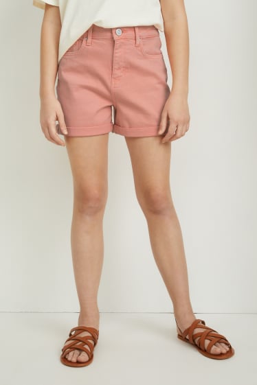 Kinder - Shorts - coral