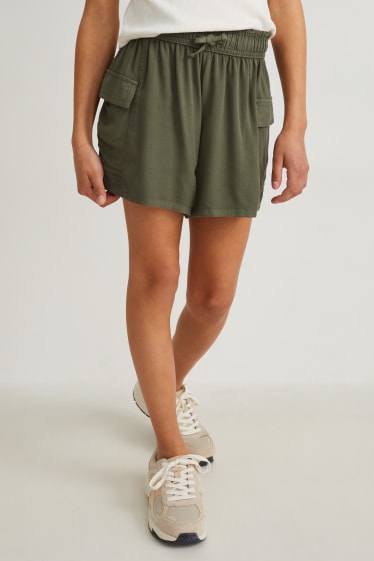Enfants filles - Short - vert
