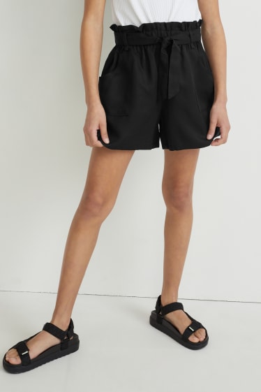 Nena - Pantalons curts - negre