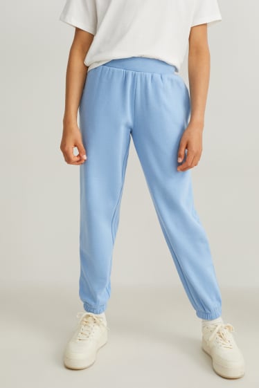 Kinderen: meisjes - Joggingbroek - lichtblauw